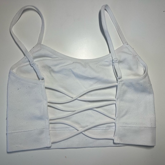 Garage Seamless Criss Cross Back Tank Top XS - Picture 2 of 4